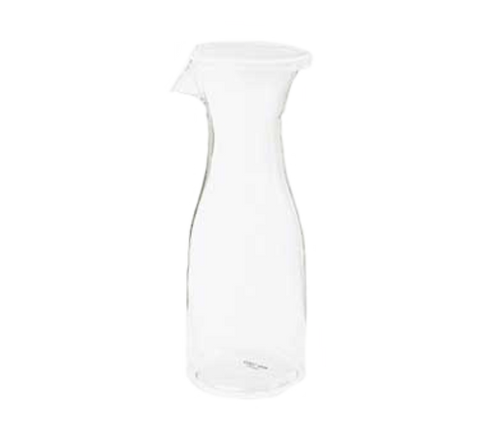G.E.T. Enterprises BW-1050-PC-CL 18 oz. Clear Polycarbonate Wine/Juice Decanter with Lid