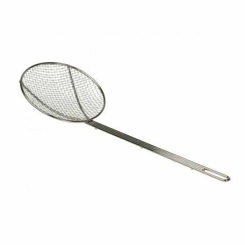 Libertyware SKM7W 7" Round Medium Mesh Chrome Plated Skimmer
