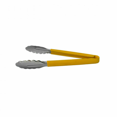 Libertyware T10P-YL 9" Yellow Utility Tongs
