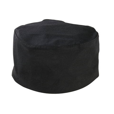 Mercer Culinary M60075BK Millennia Baker's Skull Cap, No Mesh, Black
