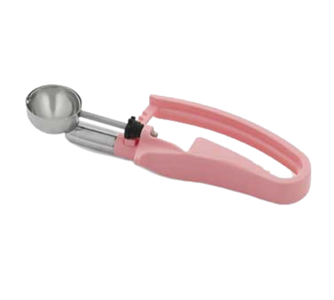 Vollrath 47402 Pink #60 Squeeze Handle Disher - 0.54 oz.