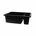 1547B Tablecraft 22" x 16" x 7" Black Bus Box-Tablecraft Products