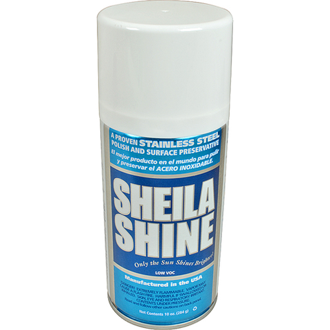 Sheila Shine SSCA10 Stainless Steel Polish & Surface Preservative Aerosol