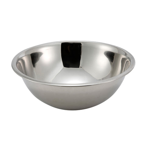 Winco MXB-500Q Economy Stainless Steel Mixing Bowl, 5 Quart