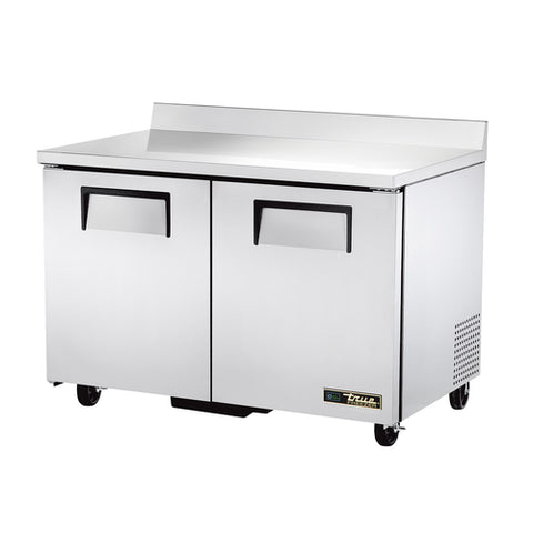 True Manufacturing TWT-48F-HC 48-Inch Worktop Freezer, 2 Solid Swing Doors, Hydrocarbon Refrigerant