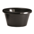 RAM3BK TableCraft Products 3 oz Ramekin, Plain, Black, Melamine-Tablecraft Products