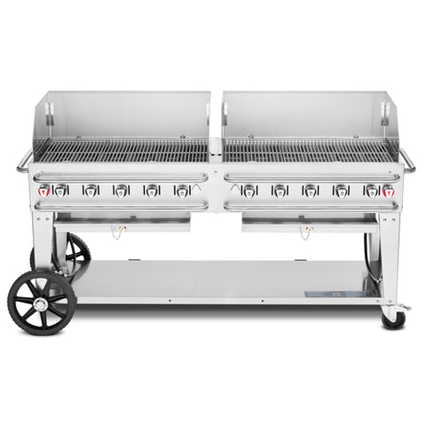 CV-RCB-72WGP-SI50/100 Crown Verity 72" Pro Series Grill Only, Under Shelf, LP-CROWN VERITY INC.