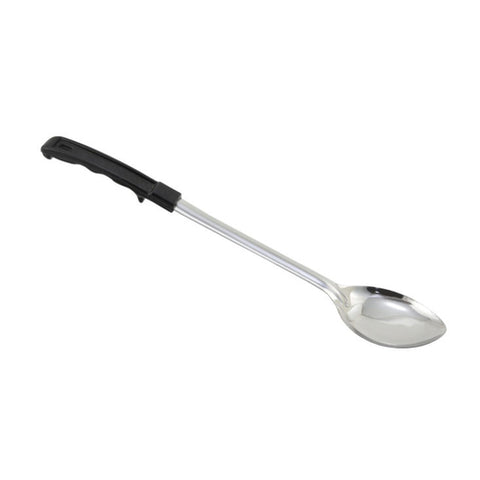 BHOP-15 Winco 15" Heavy-Duty Solid Basting Spoon w/ Hang Hook