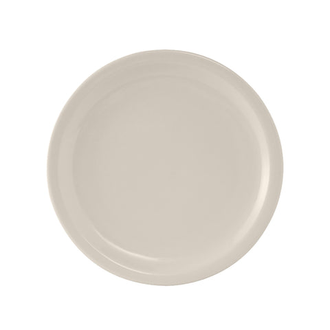 Tuxton China TNR-007 7-1/4" Round Nevada Narrow Rim Eggshell China Plate