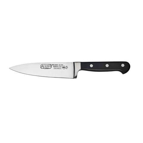 KFP-60 Winco 6" Full Tang Chef Knife w/ Ergonomic Plastic Handle-WINCO