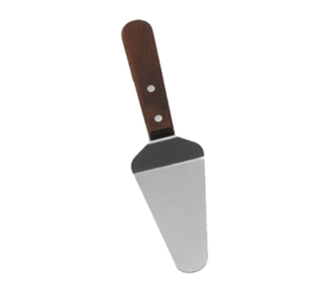 TableCraft Products 242W 11-Inch Stainless Steel Pie Server with White Handle