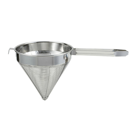 Winco CCS-8C 8" Coarse Stainless Steel China Cap Strainer