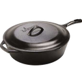 L10CF3 Lodge Mfg 5 Quart Lodge Logic Induction Deep Skillet - Each-Lodge Manufacturing