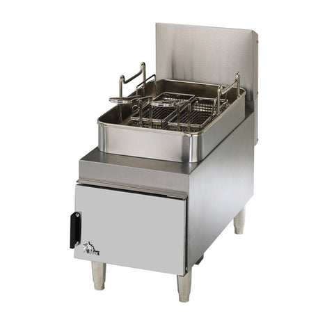 615Ff Star Star-Max® Heavy Duty Fryer, Gas, Counter Top, 15 Lb. Capacity, Twin Baskets