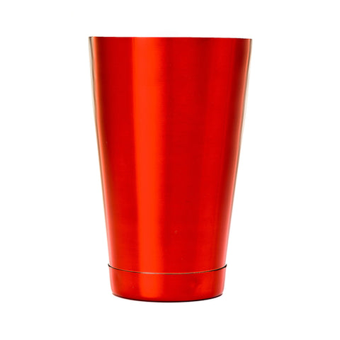 Mercer Culinary M37083RD Barfly 18 oz. Red Cocktail Shaker