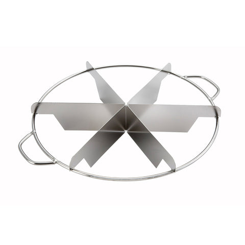 Winco SCU-6 6-Cut Stainless Steel Pie Cutter, 10-Inch