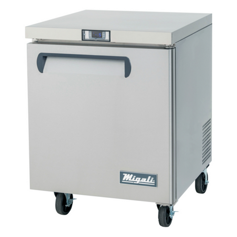 Migali Industries C-U27F-HC 27" Under-Counter Work Top Freezer, Competitor Series