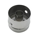 CC-2 Winco 3" x 2-1/2" Stainless Steel Doughnut Cutter-WINCO