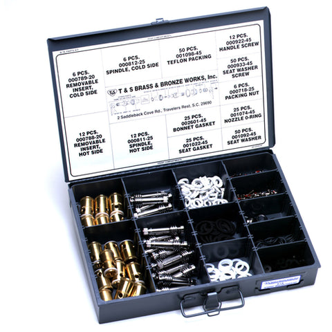 T&S Brass B-7K Eterna Compression Cartridge Master Replacement Parts Kit