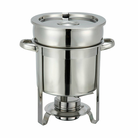Winco 207 7 Qt Stainless Steel Soup Warmer