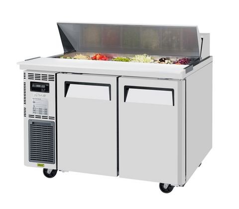 Turbo Air JST-48-N Two-Section J Series Sandwich/Salad Prep Table Refrigerator