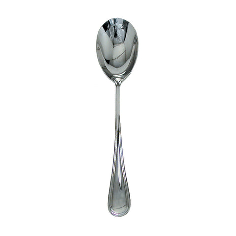 RE-117 Crown Brands 11-1/4" Heavy Duty 18/8 Stainless Steel Serving Spoon