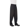 NBBP000XL Chef Works Men's Elastic Waistband With Drawstring Essential Baggy Pants-CHEF WORKS