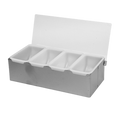 SLCN004 Thunder Group 4-Compartment Condiment Dispenser-Thunder Group