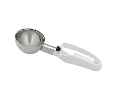 47390 Vollrath #6 (4.7 Oz.) White Squeeze Handle Disher-VOLLRATH COMPANY