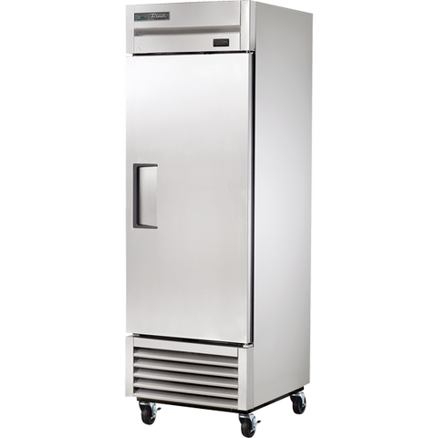 T-23-HC BLK True Mfg. Reach-In Solid Swing Door Refrigerator with Hydrocarbon Refrigerant-True MFG Co.