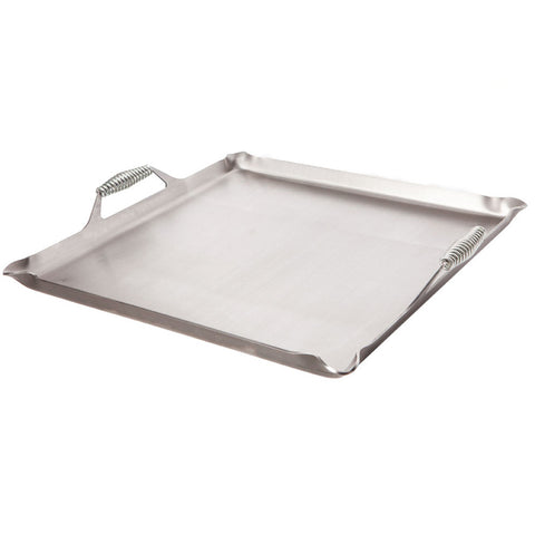 RM2424-8 Rocky Mountain Cookware 24" x 24" 4-Burner Lift-off Steel Griddle