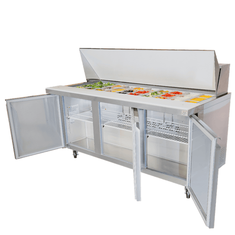 ESP-72-HC Enhanced 72" Refrigerated Sandwich/Salad Prep Unit
