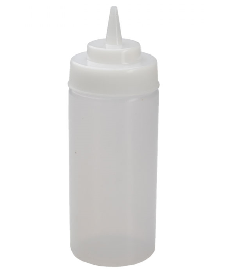 ESBW-16oz Cresco Resco Squeeze Bottle, 16oz, Wide Mouth, 6-PK