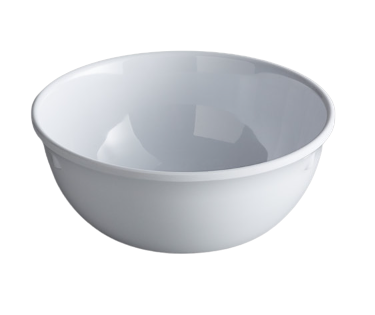 110-00068 Clipper 64 oz. White Melamine Bowl- Each