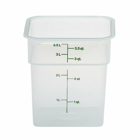 4SFSPP190 Cambro 4 Qt. Camsquare Food Container