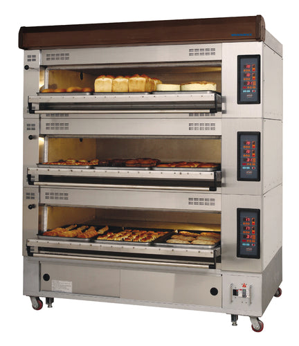 RBDO-23 Turbo Air European Triple Deck Pizza Oven