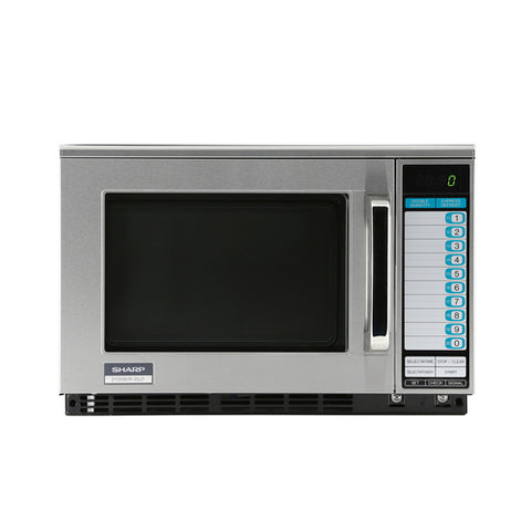 R-25JTF Sharp 2100W Heavy-Duty  Commercial Microwave w/ Touch Pad