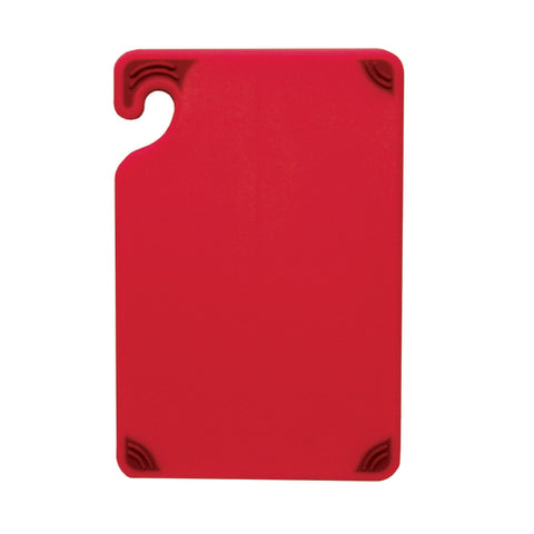 CBG6938RD San Jamar 6" x 9" x 3/8" Saf-T-Grip Red Bar Cutting Board