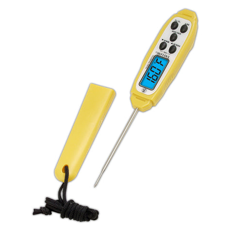 9848EFDA Taylor Precision  2-7/8" Waterproof Digital Pocket Probe Thermometer w/ Backlight