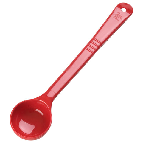 396005 Carlisle 2 Oz. Red Portion Spoon