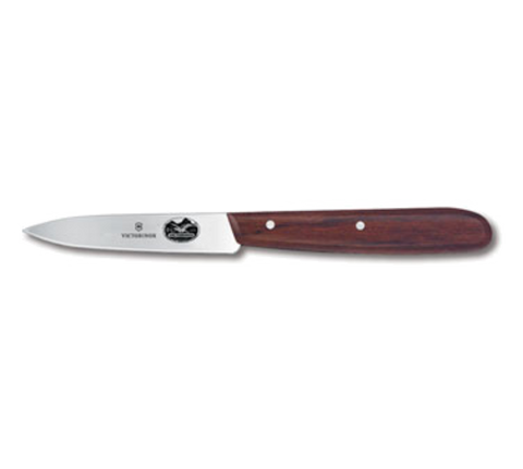 5.3000-X1  Victorinox 3-1/4" Paring Knife w/ Large Rosewood Handle