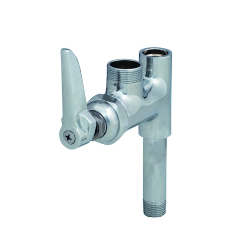 B-0155-Ln T&S Brass Add-On Faucet For Pre-Rinse Unit, Nozzle Not Included