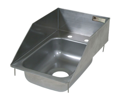 PB-DISINK101405-SSLR John Boos One Compartment, Drop-In Sink - Each