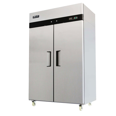 C-2R-HC Migali 51.7" 2-Section Reach-In Refrigerator