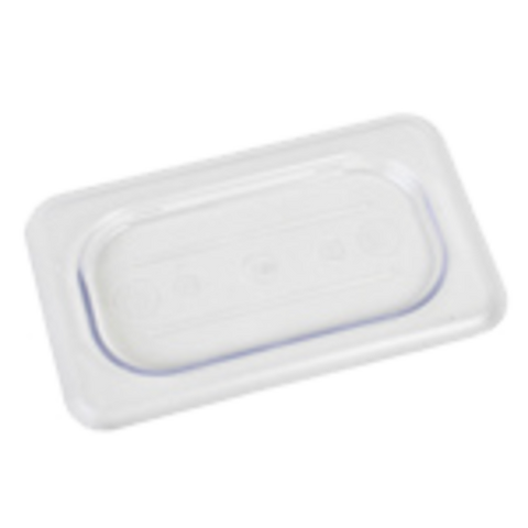 PLPA7190C Thunder Group Polycarbonate 1/9 Size Solid Food Pan Cover