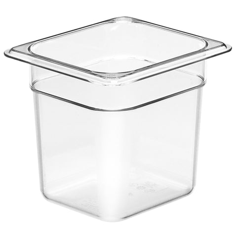 66CWCLR Cambro 2.4 Qt. Capacity Camwear Food Pan