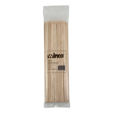 WSK-10 Winco 10" Bamboo Skewers - Bag