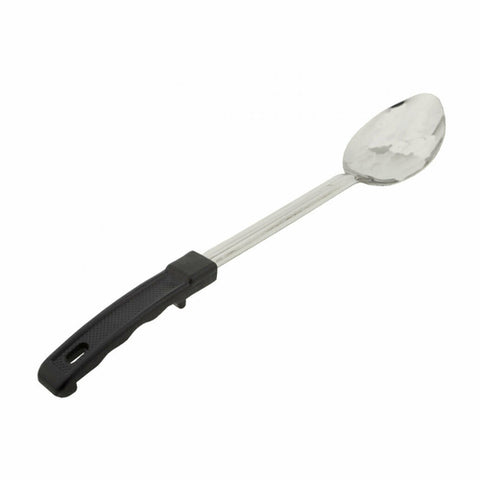 PHS15 Libertyware Basting Spoon, 15\" solid, stainless steel, black plastic handle