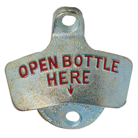 13-300 Spill Stop Old Fashioned, Starr x Cast Bottle Opener - Each
