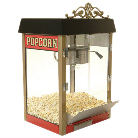 11040 Winco Street Vendor 4 oz. Red Popcorn Machine